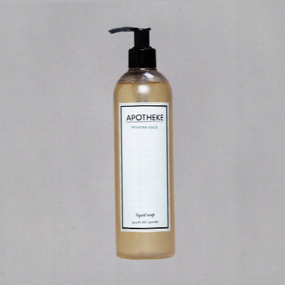 Spanish Sage Liquid Soap Design By Apotheke