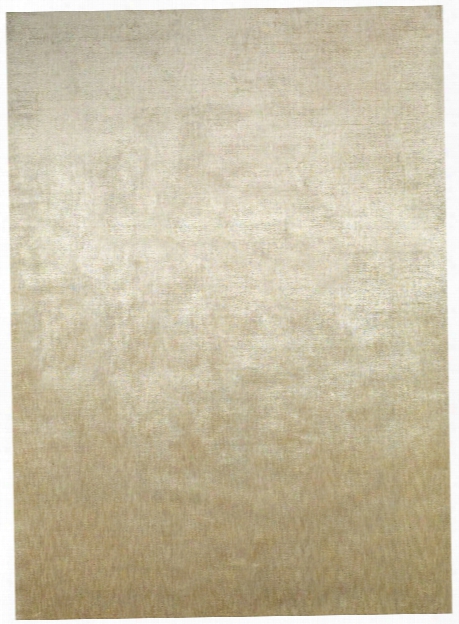 Sparkle Collection Hand Loomed Art Silk Area Rug In Beige By Bd Fine