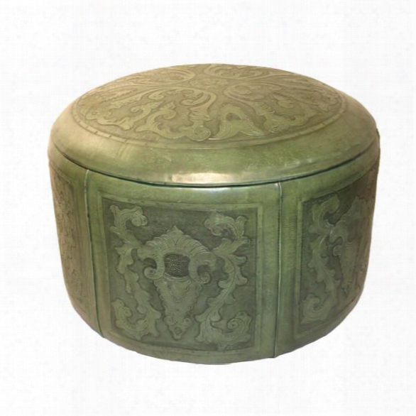 Special Edition Ottoman In Green