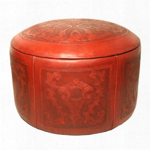 Special Edition Ottoman In Red