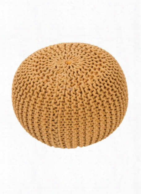 Spectrum Pouf In Corn Silk Design By Jaipur