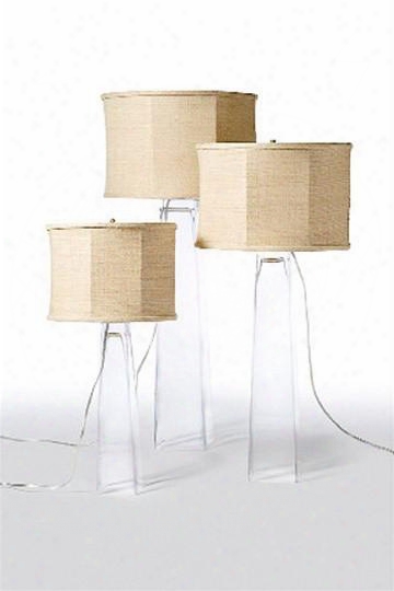 Square Glass Lamps Design By Barbara Cosgrove