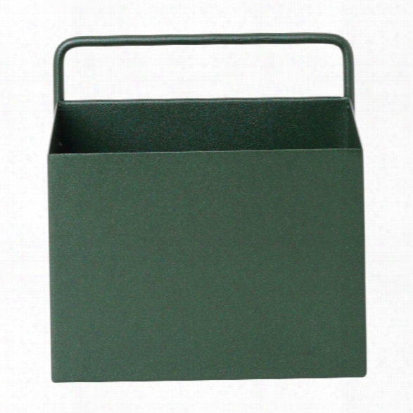 Square Wall Box In Dark Green Design By Ferm Living