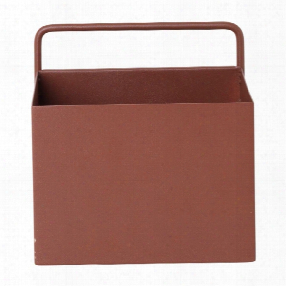 Square Wall Box In Red Brown Design By Ferm Living