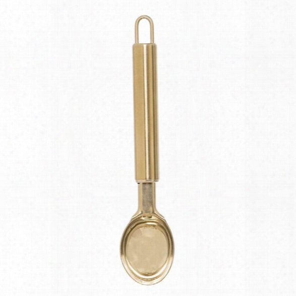 Stainless Steel Ice Cream Scoop In Gold Finish Design By Bd Edition