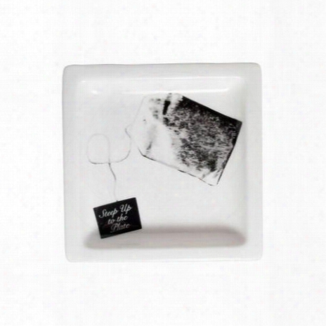 Steep Up To The Plate Teabag Rest Design By Fishs Eddy