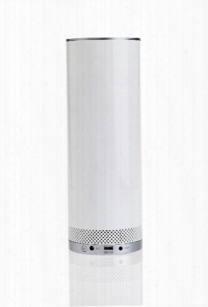 Stell Audio Pillar In Hi Gloss White Design By Stell Audio