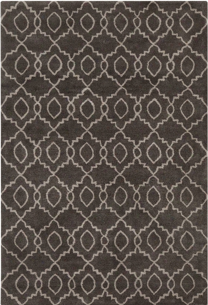 Stella Collection Hand-tufted Area Rug In Charcoal & Cream Design By Chandra Rugs