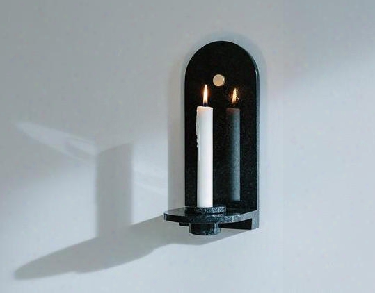 Stone Candle Sconce By Fs Objects