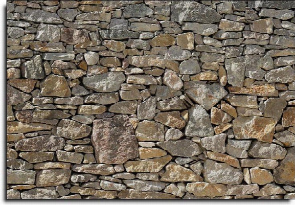 Stone Wall Wall Mural Design By Komar For Brewster Home Fashions