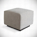 Sparrow Ottoman in Parliament Stone design by Gus Modern