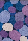 Stella Collection Hand-Tufted Area Rug in Pink & Purple design by Chandra rugs