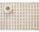 Stitch Table Mat in Gold design by Chilewich