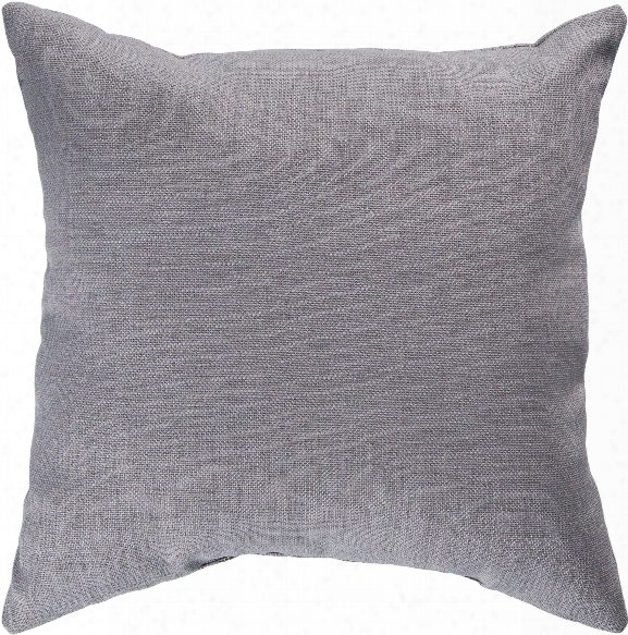 Storm 18" Outdoor Pillow In Grey Design By Surya