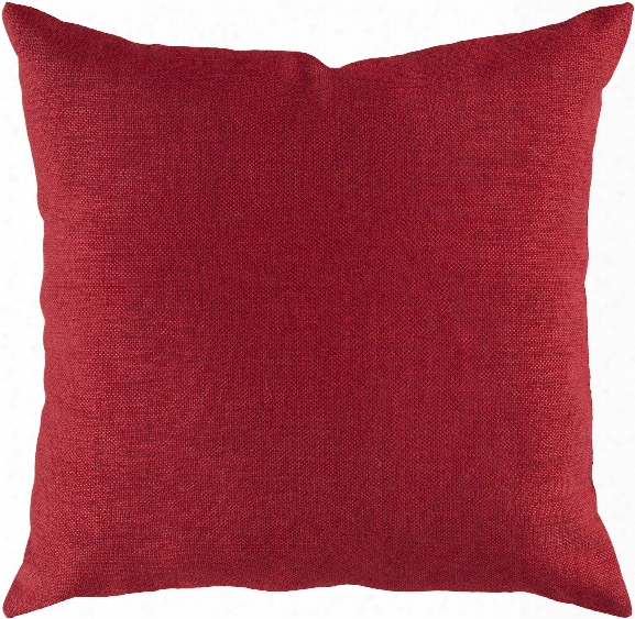 Storm 18" Outdoor Pillow In Rust Design By Surya