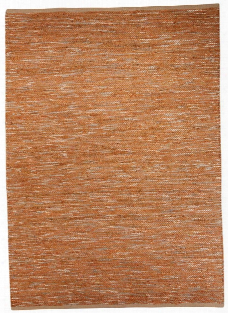 Subra Rug In Copper & Almond Buff Design By Nikki Chu