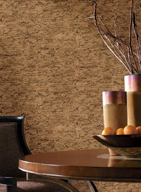 Sueded Cork Wallpaper In Neutrals Design By York Wallcoverings