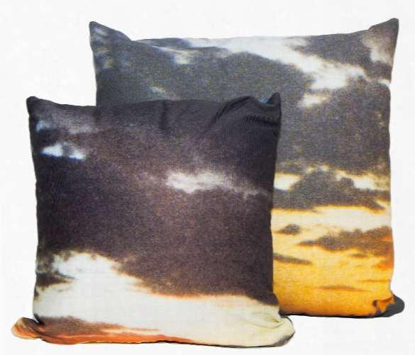 Sunrise/sunset Throw Pillow By Elise Flashman