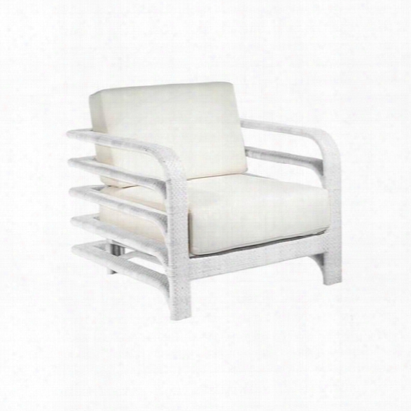 Synthetic/outdoors Reo Lounge Chair In White Design By Selamat