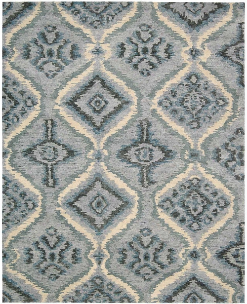 Tahoe Modern Rug In Denim Blue Design By Nourison