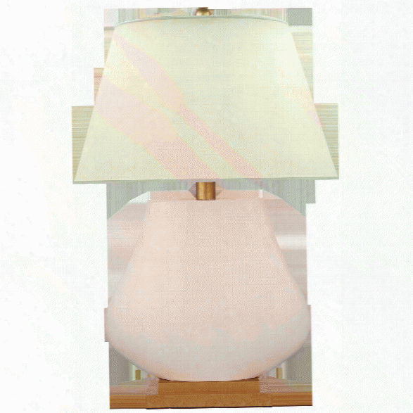 Taiping Table Lamp In Various Finishes W/ Natural Percale Shade Design By E. F. Chapman