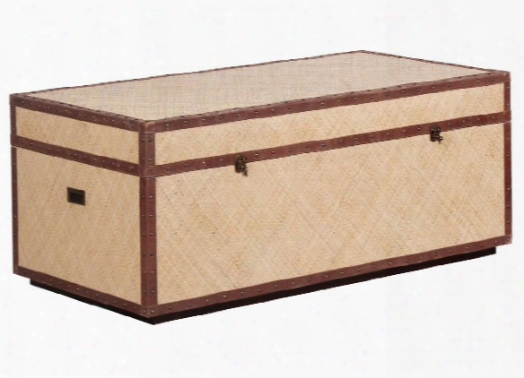 Tanzania Bed-end Trunk W/ Brass Hardware Design By Selamat