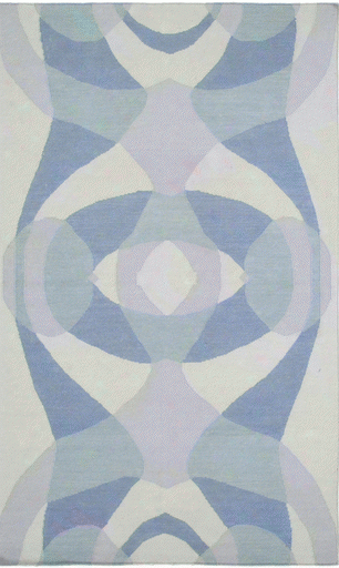 Taurus One Rug In Grey & Denim Design By Joe Ginsberg