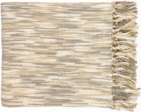 Teegan Throw Blankets In Khaki Color By Surya