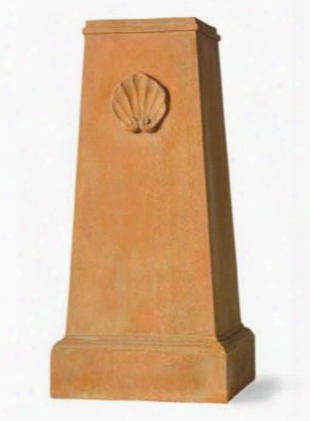 Terracotta Shell Replica Pedestal Design By Capital Garden Products