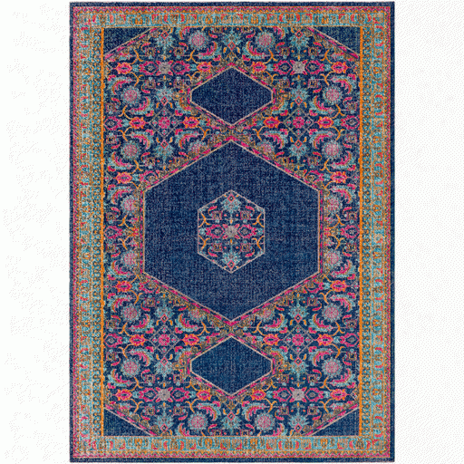 Tessera Rug In Blue Design By Surya