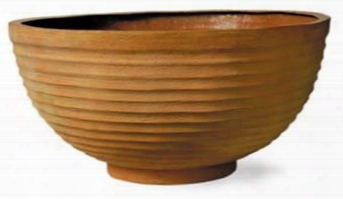 Thames Bowl Planter In Terracotta Finish Design By Capital Garden Products