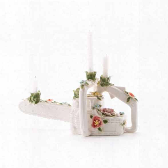 The Chainsaw Candle Holder Design By Seletti