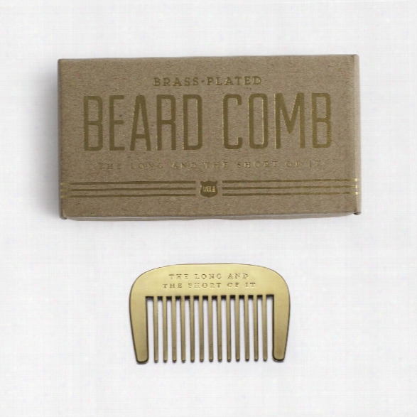 The Long And Short Of It Beard Comb Design By Izola