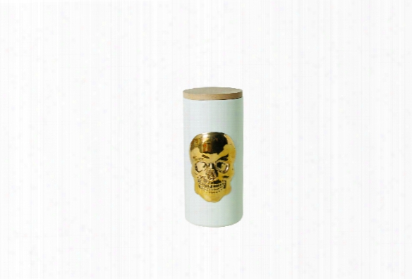 The Oracles Skull Ceramic Canister Design By Imm Living