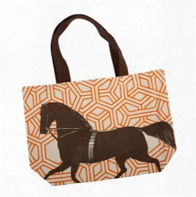 Thoroughbred Tote In Alcazar Design By Thomas Paul