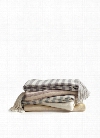 Striped Bamboo Throw