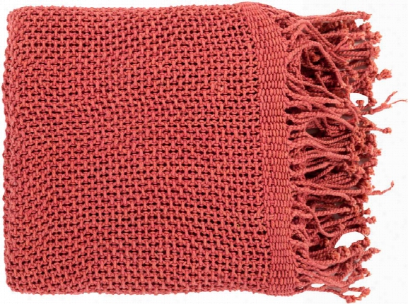 Tibey Throw Blankets In Rose Color By Surya