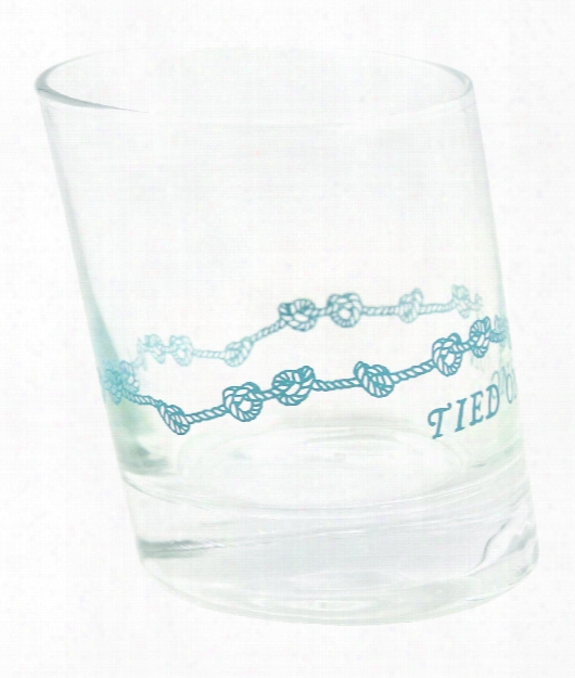 Tied One On Double Old Fashioned Glass Design By Fishs Eddy