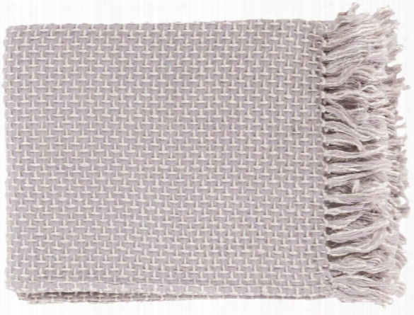 Tierney Throw Blankets In Lilac Color By Surya