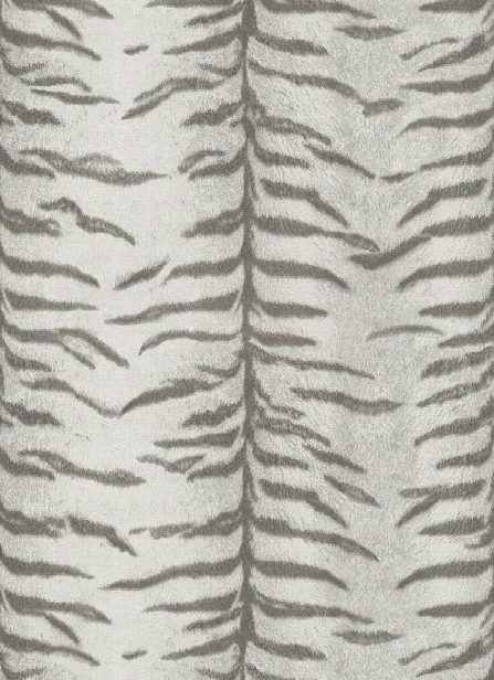 Tiger Pattern Wallpaper In Grey Design By Bd Wall
