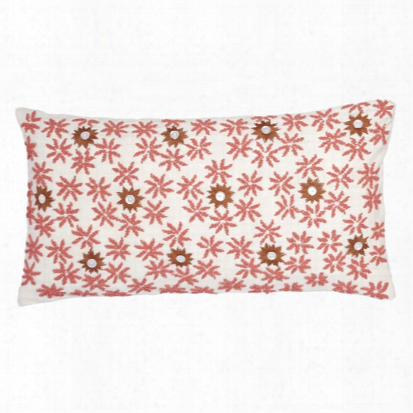 Blossom Peach Pillow Design By Allem Studio