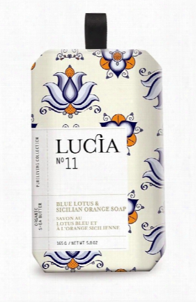 Blue Lotus & Sicilian Orange Soap Design By Lucia