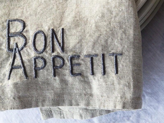 Bon Appetit Napkins Design By Pom Pom At Home