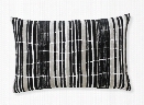 Tortoiseshell Black Oblong Pillow design by Florence Broadhurst