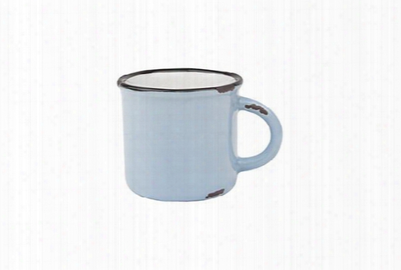 Tinware Espresso Mug In Cashmere Blue Design By Canvas