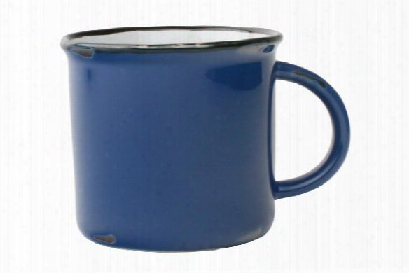 Tinware Mug In Blue Design By Canvas