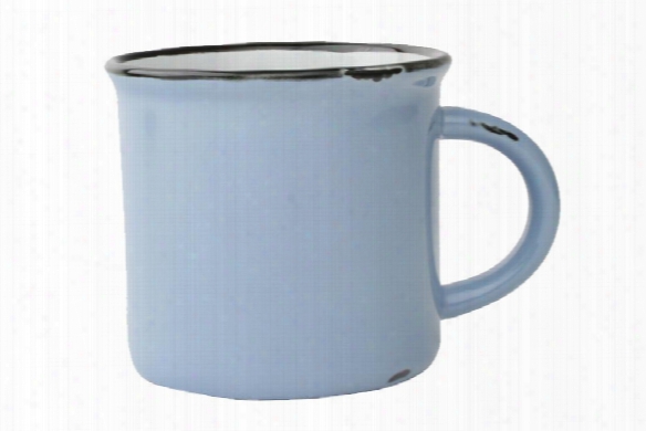 Tinware Mug In Cashmere Blue Design By Canvas