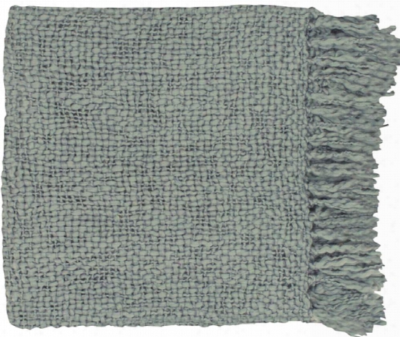 Tobias Throw Blankets In Medium Gray Color By Surya