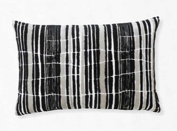 Tortoiseshell Black Oblong Pillow Design By Florence Broadhurst