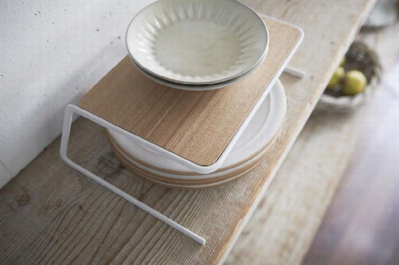 Tosca Dish Rack In White Design By Yamazaki